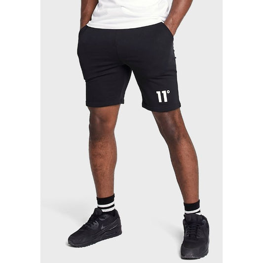 11 D Quick Dry Black Shorts