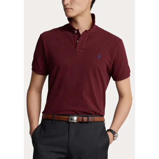 RL Small Pony Polo Shirt Maroon
