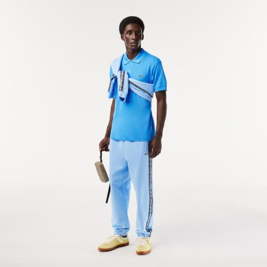 LCOSTE MEN'S ORIGINAL L.12.12 PETIT PIQUÉ COTTON POLO BLUE