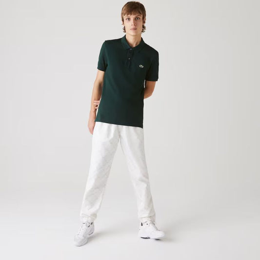 LCOSTE MEN'S ORIGINAL L.12.12 PETIT PIQUÉ COTTON POLO ZINC