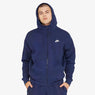 NK Sportswear Club Fleece Full-Zip Hoodie Navy