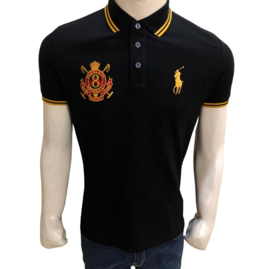 RL Lunar Series Big Pony Polo Shirt Black