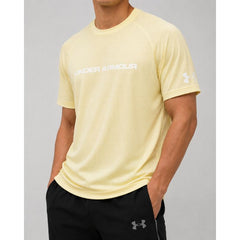UA Premium Performance Sports Tee – Yellow