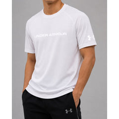 UA Premium Performance Sports Tee – White