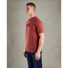 Diesl Crew Neck Tee Burgundy