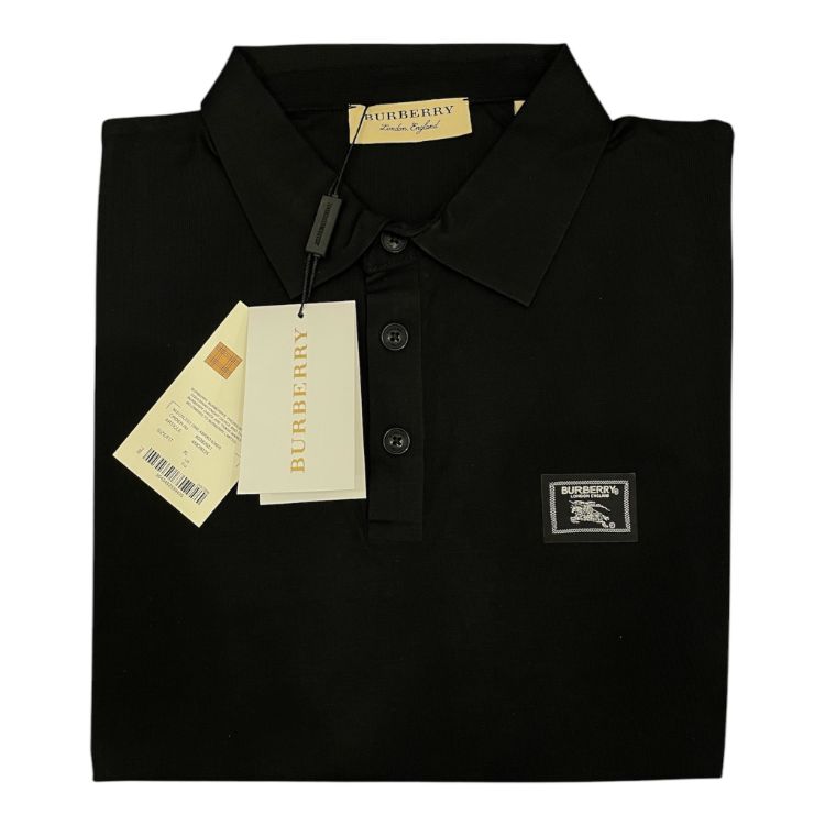 Brberry Exclusive Stitch-less Series Polo Shirt Black