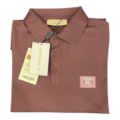 Brberry Exclusive Stitch-less Series Polo Shirt Burgundy