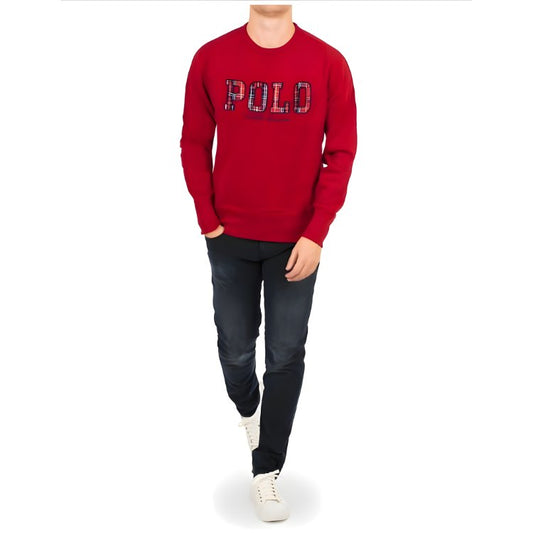 RL Exclusive Applique Logo Sweatshirt Red