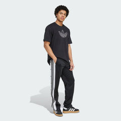 Adids Outlined Trefoil Tee Black