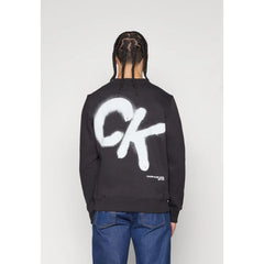 Calvin Kln Exclusive Spray Sweatshirt Black