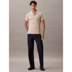 Calvin Kln Jeans Tipping Slim Fit Polo Shirt Skin