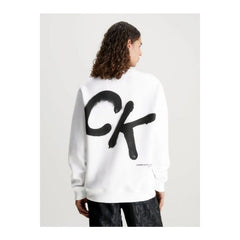 Calvin Kln exclusive spray sweatshirt white