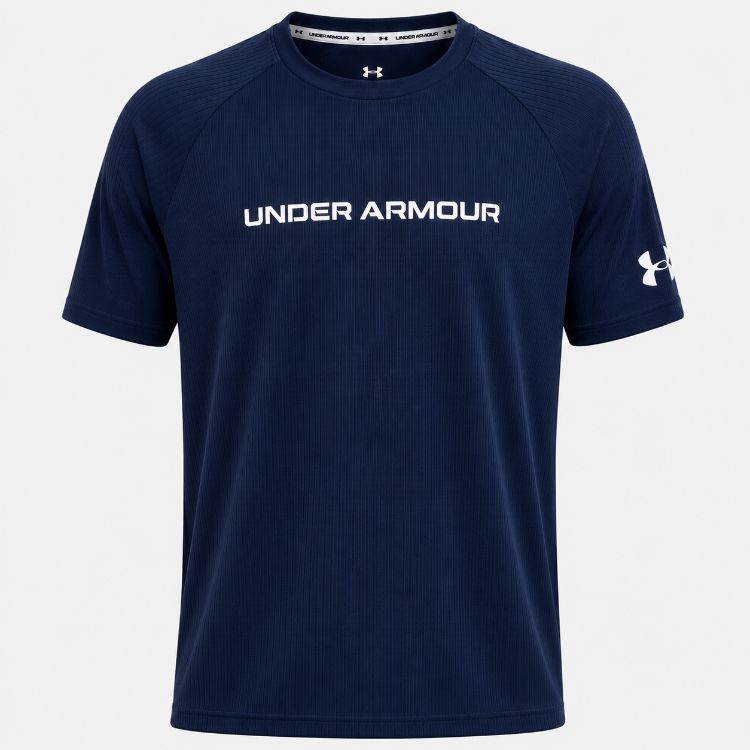 UA Premium Performance Sports Tee – Navy