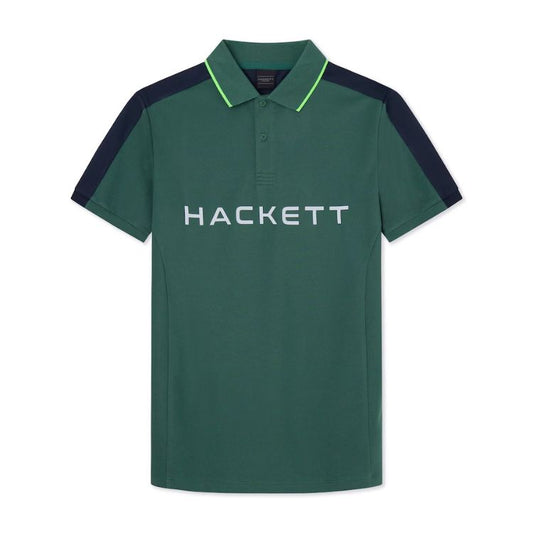 HKT Luxury Touch Green Sport Polo Shirt