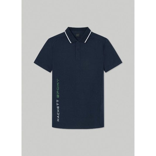 HKT Luxury Touch Navy Polo Shirt