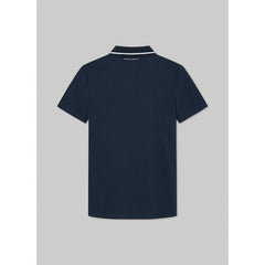 HKT Luxury Touch Navy Polo Shirt