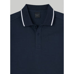 HKT Luxury Touch Navy Polo Shirt