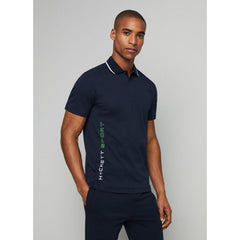 HKT Luxury Touch Navy Polo Shirt