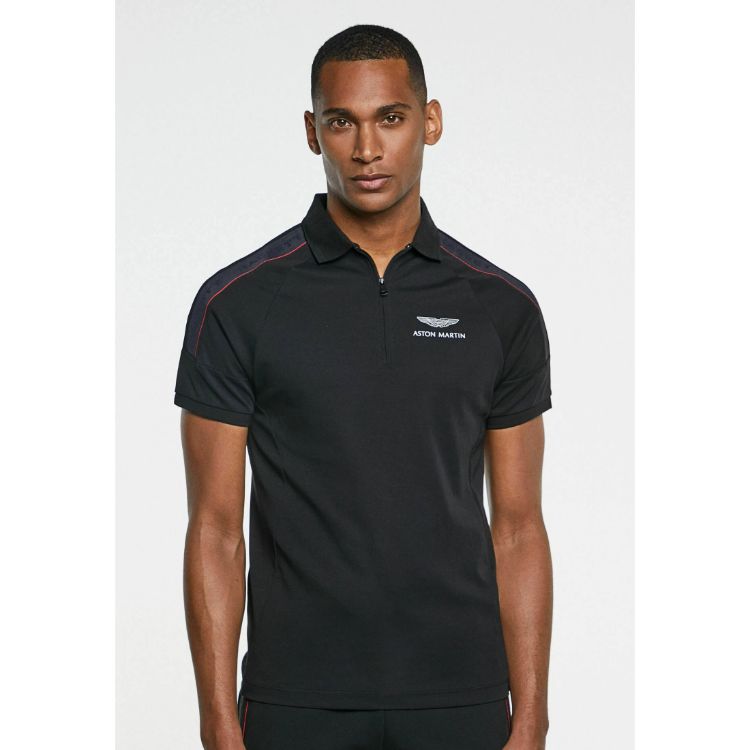 HKT Luxury Touch Black Polo Shirt