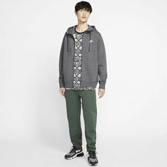 NK Sportswear Club Fleece Full-Zip Hoodie Grey
