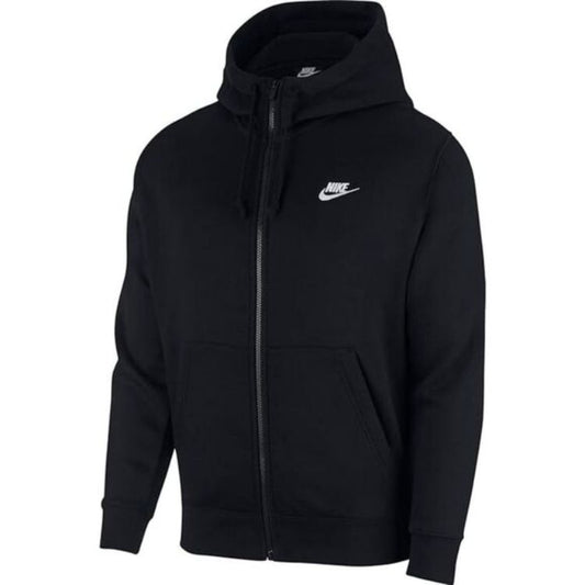 NK Sportswear Club Fleece Full-Zip Hoodie Black