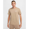 NK SPORTSWEAR CLUB T-SHIRT BEIGE