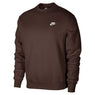 Nk NSW Club Crew Sweatshirt Brown