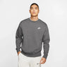 Nk NSW Club Crew Sweatshirt Grey