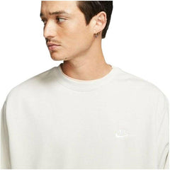 Nk NSW Club Crew Sweatshirt White
