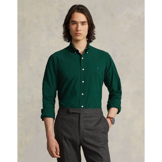 RL Slim Fit Casual Shirt Bottle Green