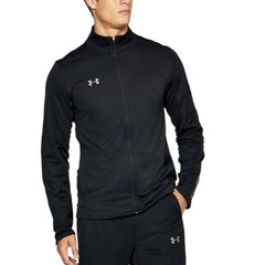 UA Men's Challenger Knit Warm-Up Tracksuit Black