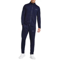 UA Side Striped Detail Knit Track Suit Navy
