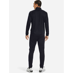 UA Side Striped Detail Knit Track Suit Black