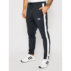 UA Side Striped Detail Knit Track Suit Black