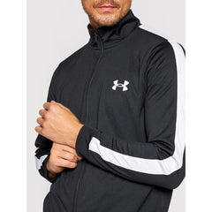 UA Side Striped Detail Knit Track Suit Black