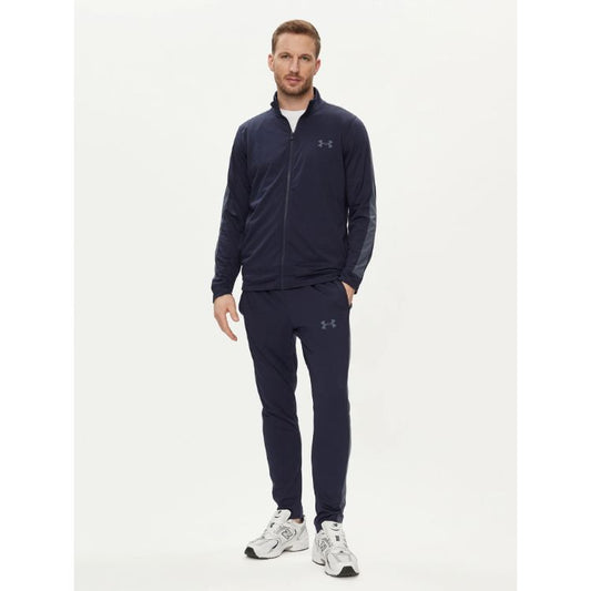 UA Side Striped Detail Knit Track Suit Navy