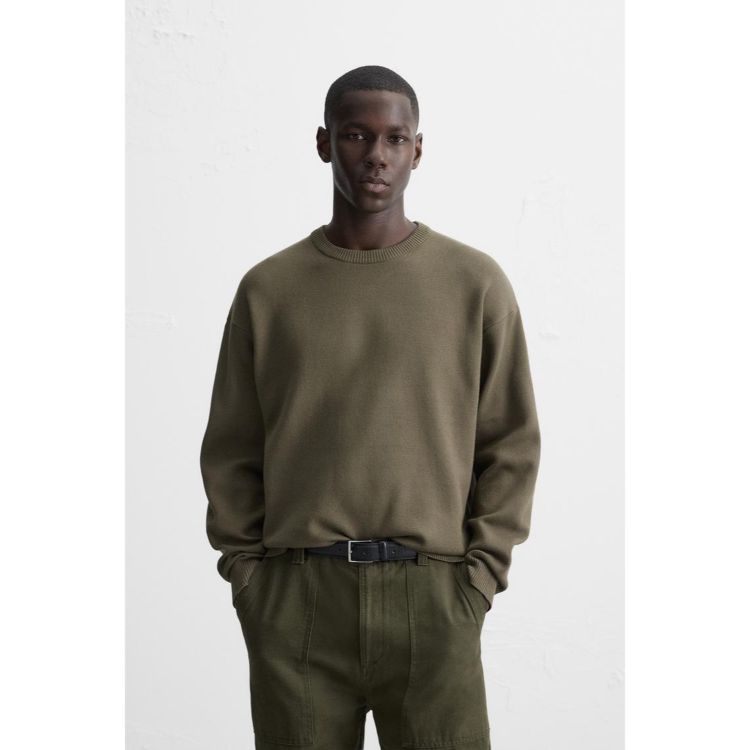 ZR Soft Cotton Sweater Khaki