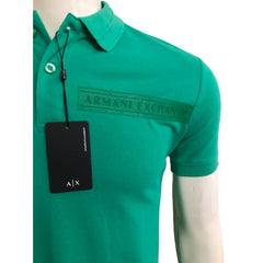 ARX Organic Cotton Polo Shirt Aqua Blue