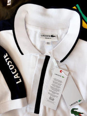 Lcoste Men's Colour Block Pique Polo Shirt