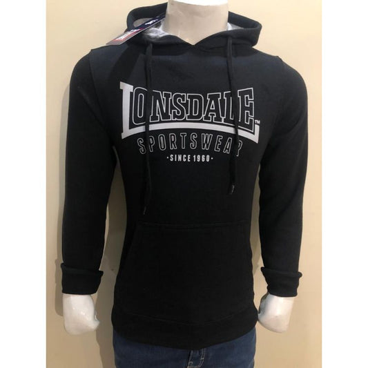 Lonsdale Active Wear Premium Black Hoodie