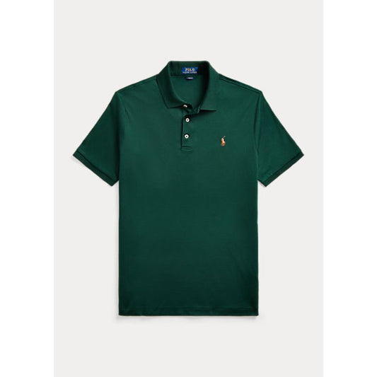 RL SMALL PONY CUSTOM SLIM FIT POLO GREEN