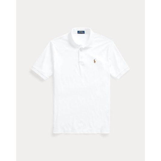 RL SMALL PONY CUSTOM SLIM FIT POLO WHITE