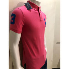 RL Big Blue Pony Polo Shirt Pink