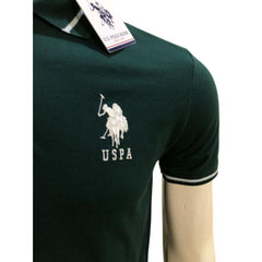 Uspa Men Polo Shirt Dark Green