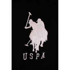U.S. Polo Assn. Men's Black Pique Polo Shirt