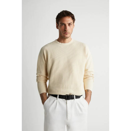 ZR Men Premium Sweatshirt Off White