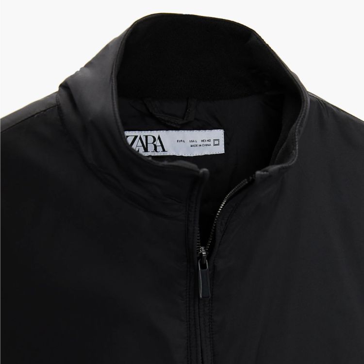 ZR Men Contrast Technical Jacket Black